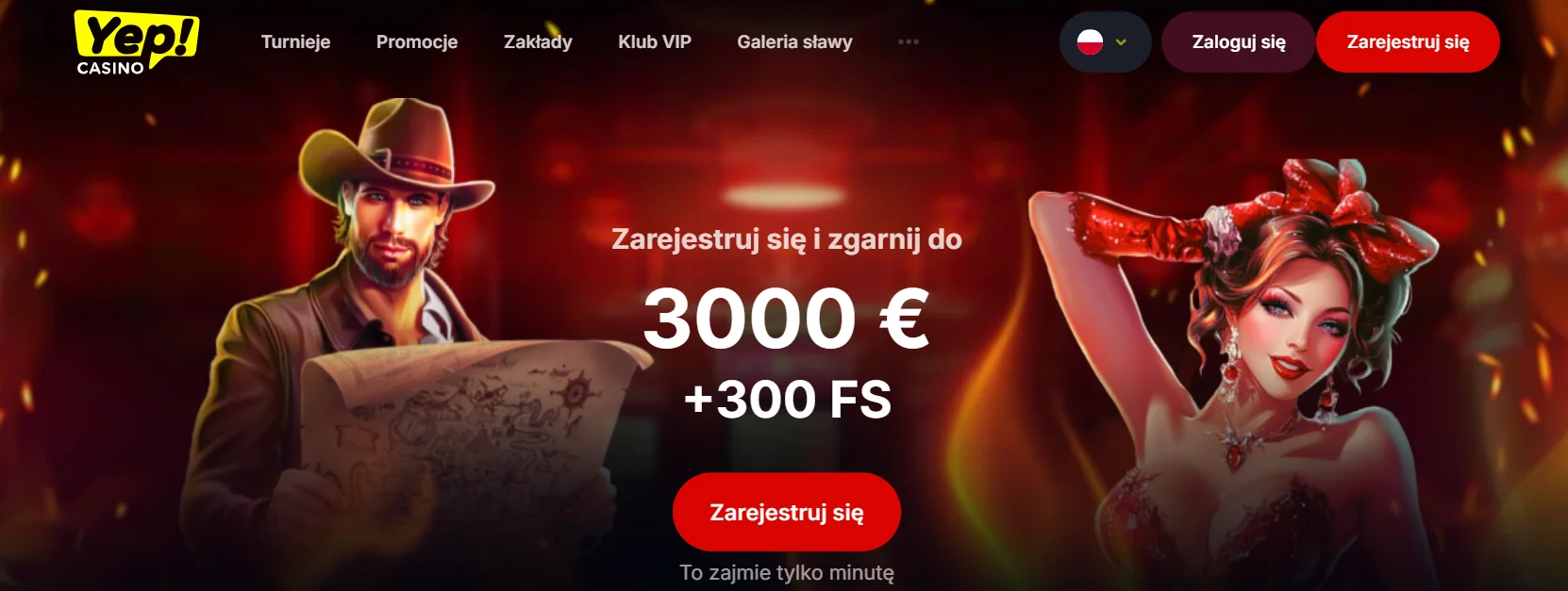 Yep Casino strona główna